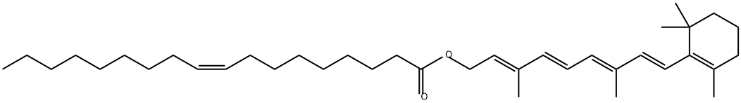 オレイン酸ALL-TRANS-レチニル 化学構造式