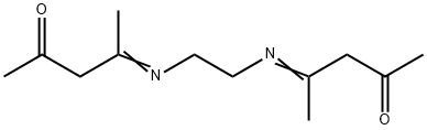 N,N'-Ethylenebis(4-oxo-2-pentanimine) Structure