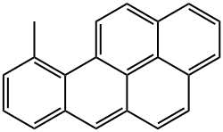 10-METHYLBENZO[A]PYRENE Struktur