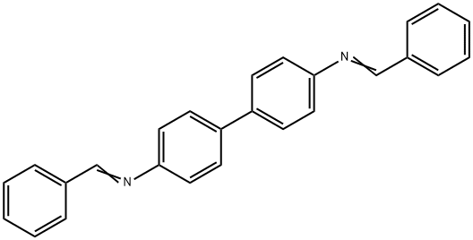 N,N'-BISBENZYLIDENEBENZIDINE Struktur