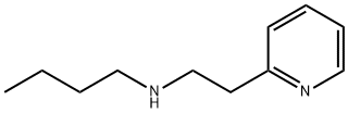 N-(2-pyridin-2-ylethyl)butan-1-amine 化学構造式