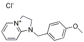 2,3-Dihydro-1-[(4-Methoxyphenyl)Methyl]-1H-iMidazo[1,2-a]pyridin-4-iuM Chloride Struktur