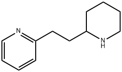 2-(2-ピペリジン-2-イルエチル)ピリジン 化学構造式