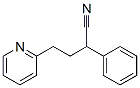 2-phenyl-4-pyridin-2-yl-butanenitrile Structure