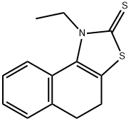 1-Ethyl-4,5-dihydronaphtho[1,2-d]thiazole-2(1H)-thione Structure