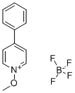 1-METHOXY-4-PHENYLPYRIDINIUM TETRAFLUOROBORATE Struktur