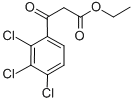 3-氧代-3-(2,3,4-三氯苯基)丙酸乙酯,63131-34-0,结构式