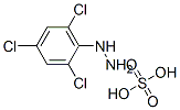 (2,4,6-trichlorophenyl)hydrazine sulphate,63133-79-9,结构式