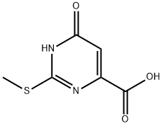 6-ヒドロキシ-2-(メチルスルファニル)-4-ピリミジンカルボン酸