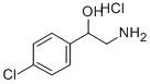 2-氨基-1-(4-氯苯基)乙-1-醇盐酸盐, 6314-53-0, 结构式