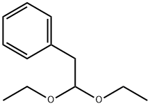 ベンゼンアセトアルデヒドジエチルアセタール 化学構造式