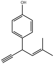 4-(1-에티닐-3-메틸-2-부테닐)페놀