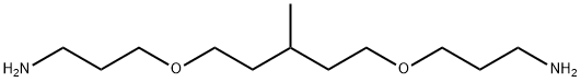 3,3'-[(3-methylpentane-1,5-diyl)bis(oxy)]bispropylamine Struktur