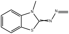 포름알데히드,(3-메틸-2(3H)-벤조티아졸릴리덴)히드라존(9CI)