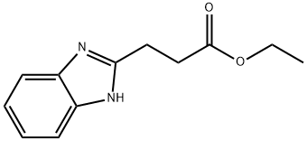 3-(1H-BENZOIMIDAZOL-2-YL)-PROPIONIC ACID ETHYL ESTER Structure