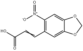 4,5-METHYLENEDIOXY-2-NITROCINNAMIC ACID|4,5-亚甲基-2-硝基肉桂酸