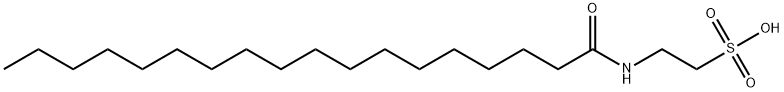 2[(1-OXOOCTADECYL)AMINO]-ETHANESULFONIC ACID 结构式