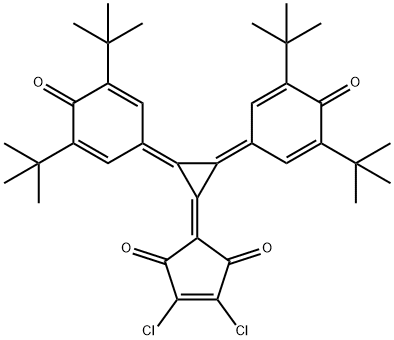 63165-93-5 2-[2,3-Bis[3,5-bis(1,1-dimethylethyl)-4-oxo-2,5-cyclohexadien-1-ylidene]cyclopropylidene]-4,5-dichloro-4-cyclopentene-1,3-dione