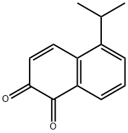 1,2-나프탈렌디온,5-(1-메틸에틸)-(9CI)