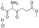 dimethyl 2-amino-3-oxoadipate hydrochloride 结构式