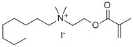 N,N-DIMETHYL-N-(2-[METHACRYLOYL]ETHYL)-N-(1-OCTYL)AMMONIUM IODIDE|N-(2-(甲基丙烯酰)乙基)-N,N-二甲基-1-辛胺碘化物