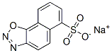 sodium naphth[2,1-d][1,2,3]oxadiazole-6-sulphonate Struktur