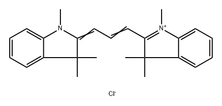 2-[3-(1,3-dihydro-1,3,3-trimethyl-2H-indol-2-ylidene)prop-1-enyl]-1,3,3-trimethyl-3H-indolium chloride|阳离子红 FF