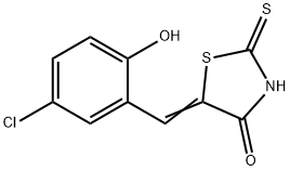 AKOS B018367|5-[(5-氯-2-羟基-苯基)亚甲基]-2-硫基亚甲基-1,3-四氢噻唑-4-酮