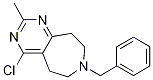 7-benzyl-4-chloro-2-Methyl-6,7,8,9-tetrahydro-5H-pyriMido[4,5-d]azepine Struktur