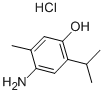 6-氨基百里酚盐酸盐,6321-11-5,结构式