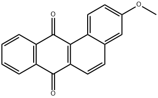 3-methoxybenzo(a)anthracene-7,12-dione Structure