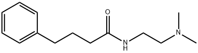 N-[2-(Dimethylamino)ethyl]-4-phenylbutyramide Struktur