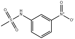 N-(3-nitrophenyl)methanesulfonamide Struktur