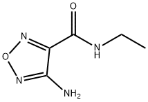1,2,5-Oxadiazole-3-carboxamide,4-amino-N-ethyl-(9CI) Structure
