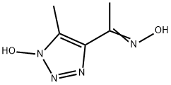 Ethanone, 1-(1-hydroxy-5-methyl-1H-1,2,3-triazol-4-yl)-, oxime (9CI) 结构式