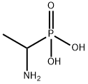 DL-1-氨基乙基膦酸,6323-97-3,结构式