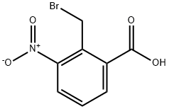 Benzoic acid, 2-(bromomethyl)-3-nitro- Structure