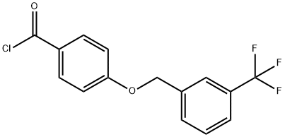 632366-17-7 4-{[3-(三氟甲基)苄基]氧基}苯甲酰氯