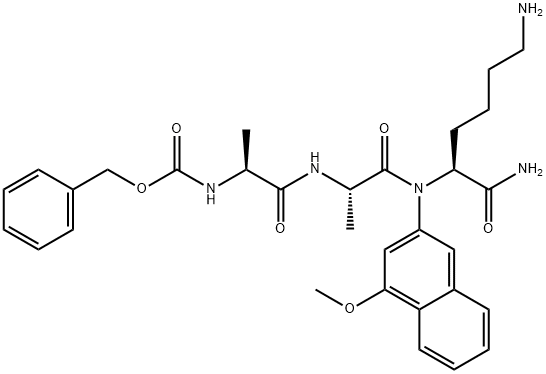 63244-88-2 benzyloxycarbonyl-alanyl-alanyl-lysyl-4-methoxy-2-naphthylamide