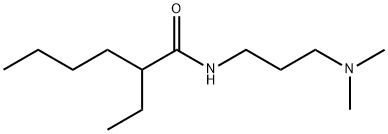 N-(3-dimethylaminopropyl)-2-ethyl-hexanamide,6325-18-4,结构式