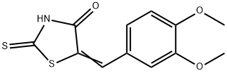 6326-74-5 (5E)-5-(3,4-ジメトキシベンジリデン)-2-メルカプト-1,3-チアゾール-4(5H)-オン