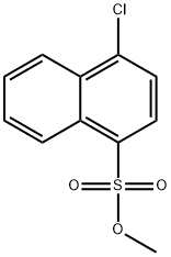 1-chloro-4-methoxysulfonyl-naphthalene,6328-73-0,结构式