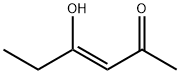 3-Hexen-2-one, 4-hydroxy-, (Z)- (9CI) Struktur