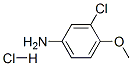 4-Methoxy-3-chloroaniline(HCl) Structure