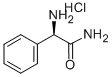 D-2-氨基-2-苯基乙酰胺盐酸盐, 63291-39-4, 结构式