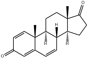 雄甾-1,4,6-三烯-3,17-二酮,633-35-2,结构式