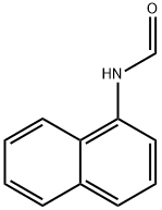 N-(1-ナフチル)ホルムアミド 化学構造式