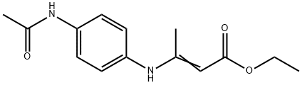 Ethyl 3-(p-acetamidoanilino)crotonate|