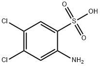 3,4-二氯苯胺-6-磺酸, 6331-96-0, 结构式
