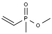 エテニル(メチル)ホスフィン酸メチル 化学構造式